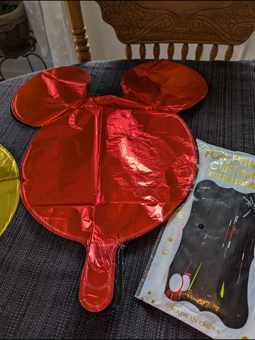Red Black Yellow 2nd Birthday Party Balloon Kit